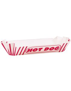 8 stk Hot Dog-Beger i Papp - Retro Cinema