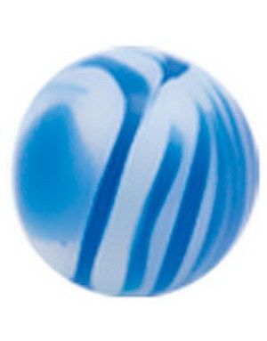 Storm Blue/White - 3 mm Akrylkule til 1,2 mm stang