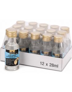 12 stk NATCO Coconut Flavouring Essence - Kokos Essens - Hel Pakke 12x28 ml (India)