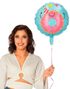 Rund Folieballong med Donut Party Motiv 45 cm