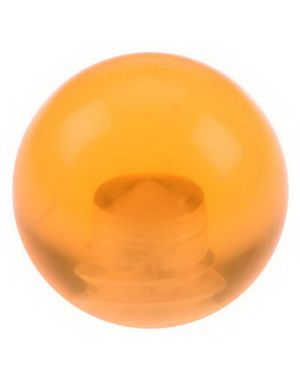 Orange Akrylkule til 1,6 mm Stang