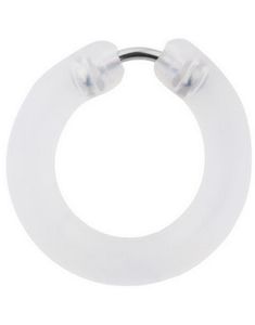 Silikon Clear Circle - Fake Piercing