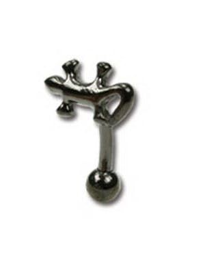 Black Salamander - 1.2 x 8 mm Øyenbrynspiercing