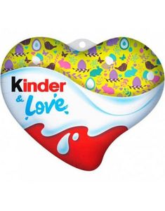 DATOVARE - Kinder Love Easter - Melkesjokoladehjerte med Melkekremfyll