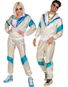 80-talls Holografisk Grilldress til Voksen