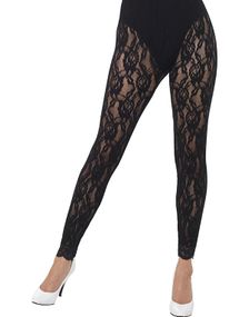 Svarte Blonde-Leggings
