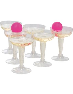 Prosecco Pong - Drikkespill med 12 Glass og 3 Baller
