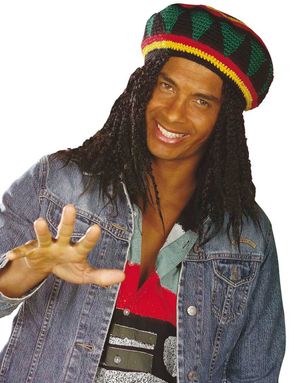 Jamaica Rasta Man - Hodeplagg