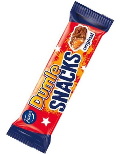 Dumle Snacks - Sjokolade med Karamellkjerne 40 gram