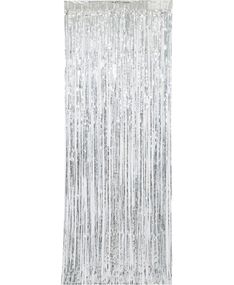 Sølvfarget Dørforheng 250x90 cm
