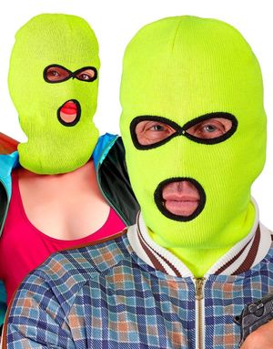 Neon Gul Balaklava/Finlandshette