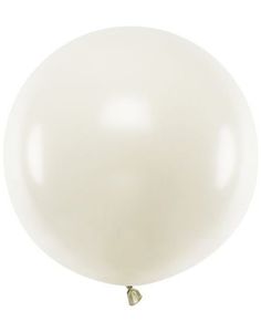 60 cm JUMBO Ballong - Krem Pastellfarget 