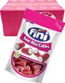 16 stk Fini Sour Mini Cables - Korte Sure Lakrisstenger med Fyll - Hel Eske 2,64 kg