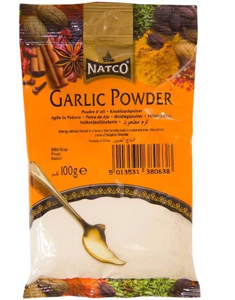 Garlic Powder / Hvitløkspulver - NATCO 100 gram (Kina)