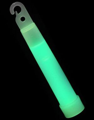 Grønn Glow Stick med Snor 