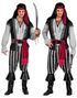 Klassisk Piratkostyme med 6 Deler