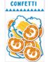 Oktoberfest Konfetti i Papir 10 gram