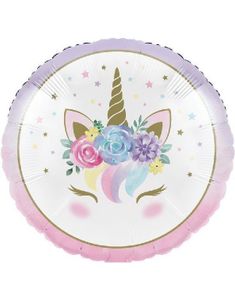 Folieballong Enhjørning 45 cm - Baby Unicorn