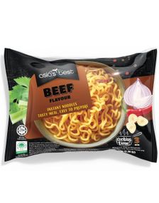 Asia's Best Instant Noodle Beef 65g - Biff Nudler