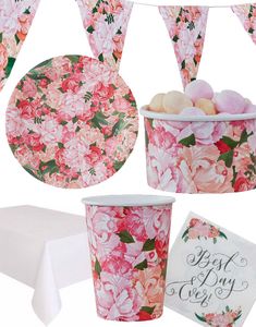 Festpakke for 16 Personer - Bohemian Rose