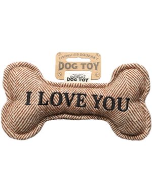 I Love You - Leketøy for Hund med Lyd - 20 cm