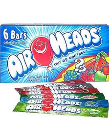 Gavepakke med 6 stk Airheads Barer (USA Import)