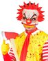 Killer Clown - Stoffmaske Uten Hake