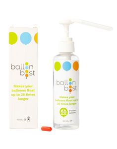 Balloon Boost (Hi-float) Ballongvæske for Heliumballonger Som Forlenger Svevetiden - 150 ml
