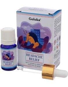 Goloka Headache Relief Blend - 100% Ren Eterisk Olje 10 ml