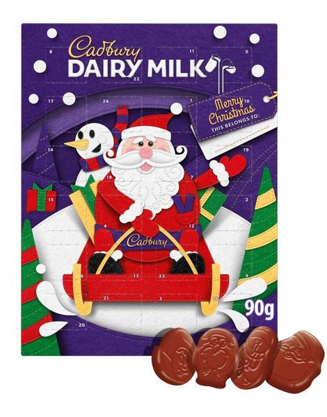 Cadbury Dairy Milk Adventskalender 90 gram