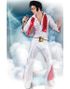 Elvis Inspirert Herrekostyme med Belte og Skjerf