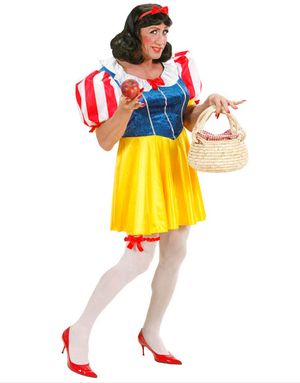 Drag Queen Prinsesse - Snøhvit Inspirert