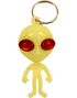 Alien Glow Nøkkelring i Assorterte Farger 7 cm