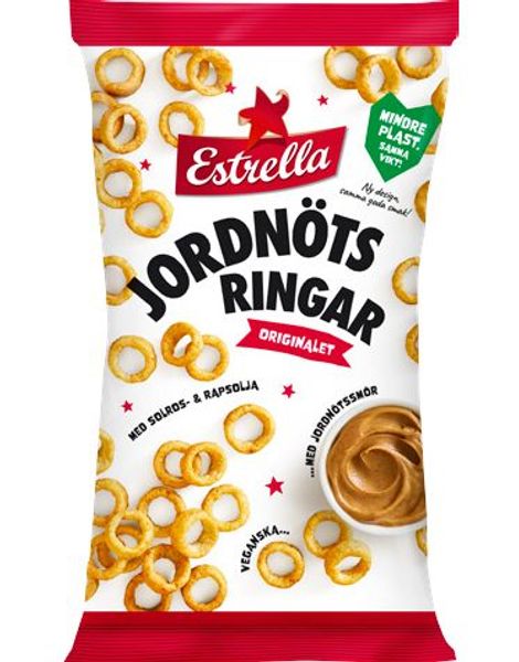 Estrella Jordnöts Ringar Original 175 gram