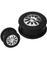 Awesome Rims Silikon Plugg - Black/Steel