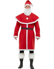 Christmas Santa - Kostyme til Mann 5 Deler