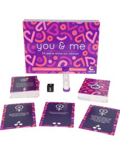 You & Me Parspill - Romantisk Brettspill For To (Svensk Tekst)