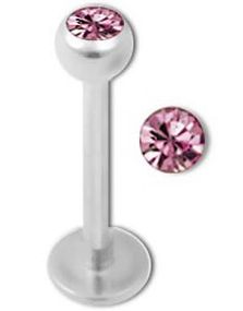 Labret med Rosa Sten