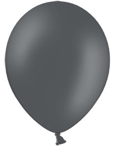 100 stk 30 cm - MEGAPACK - Mørk Grå Ballonger