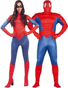 Spiderman Inspirert - Superhelt Parkostyme