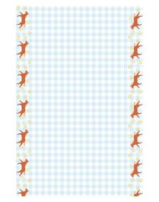 Papirduk med Hester 120x180 cm - Flowers & Horses Party