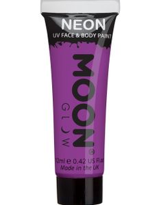 Lilla Neon UV/Blacklight Ansikt- og Kroppsmaling 12 ml