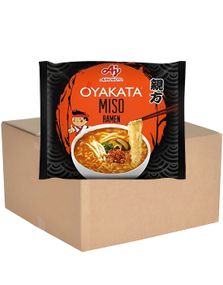 22 stk Aj Oyakata Instant Miso Ramen - Hel Eske 1,95 kg (Japan Import)