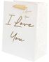 Gavepose 23x18 cm - I Love You