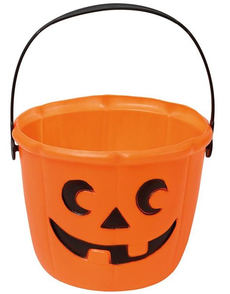 Halloween Gresskar Bøtte/Godteriskål
