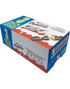 30 stk Kinder Bueno Sjokolader - Hel Eske 1,29 kg