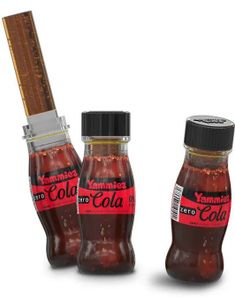1 stk Yammiez Cola Zero Pop - Kjærlighet i Mini Colaflaske