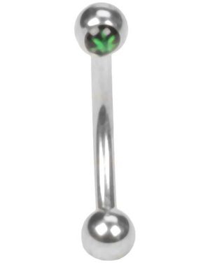 Energy Weed - 1.2 mm x 8 mm Øyenbrynspiercing