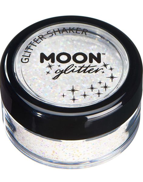 Hvit Pastellfarget Glitter Shaker