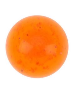 Glitrende - Orange Akrylkule